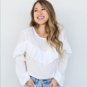 Boutique White Blouse